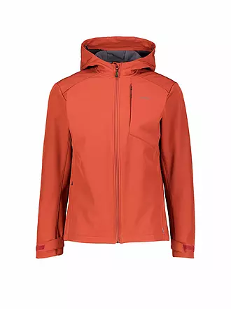 MERU | Veste softshell homme Toulouse à capuche | braun